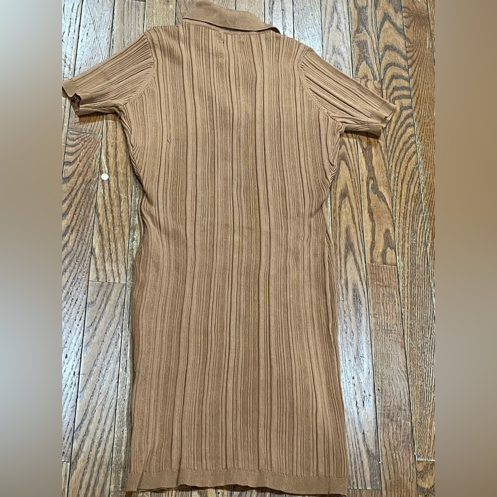 Iris Tan Ribbed Knitwear - Picture 6 of 13